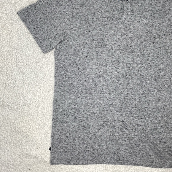 Travis Mathew Heather Grey Golf Polo: Size Medium - Picture 5 of 11